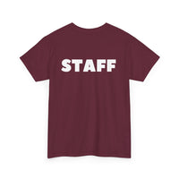Staff Unisex T-Shirt (Back Print)