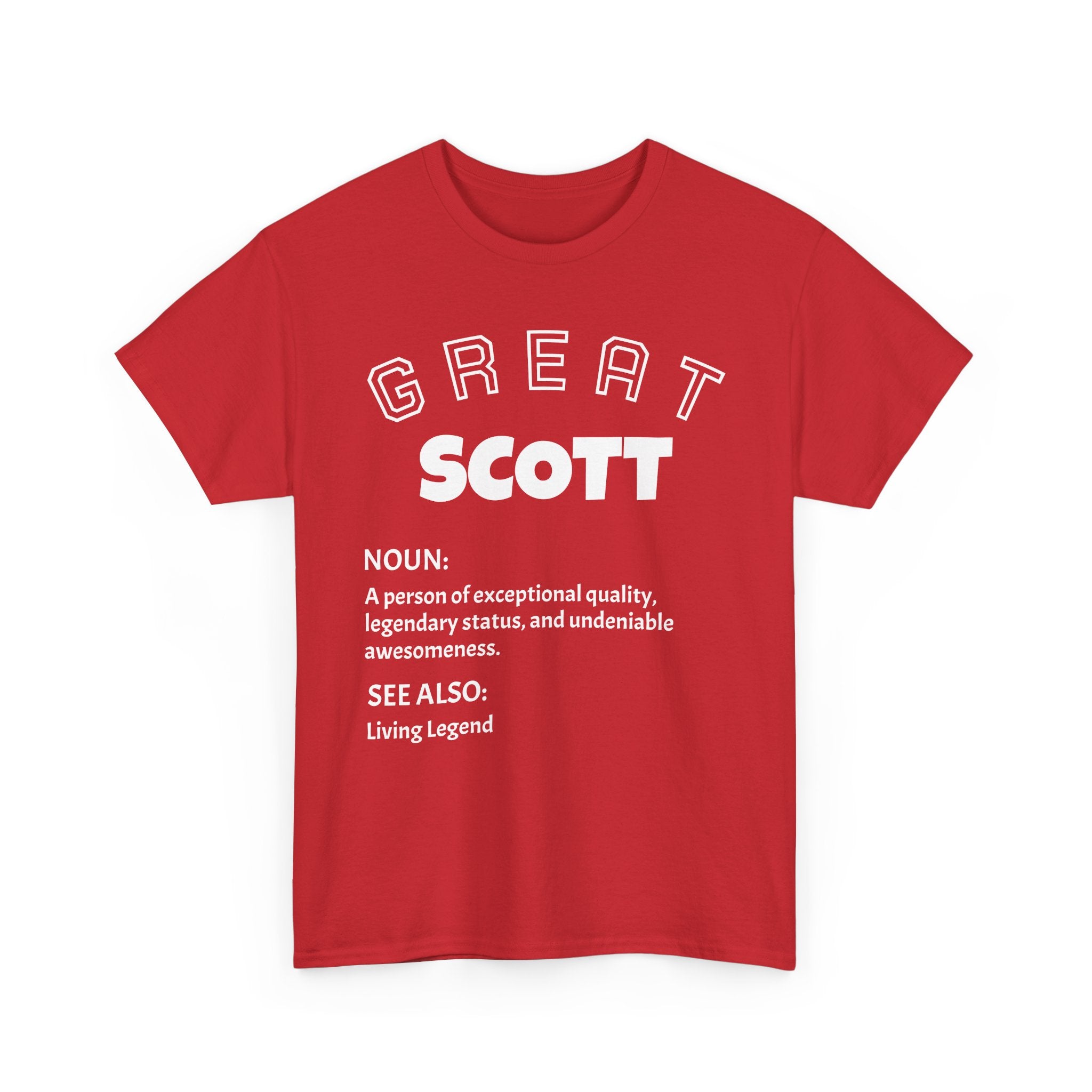 Custom Name Definition T-Shirt | Personalised Living Legend Tee 👤✨