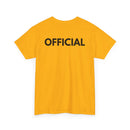 Official T-Shirt | Pro Referee, Umpire & Staff Back-Print Tee 🏁