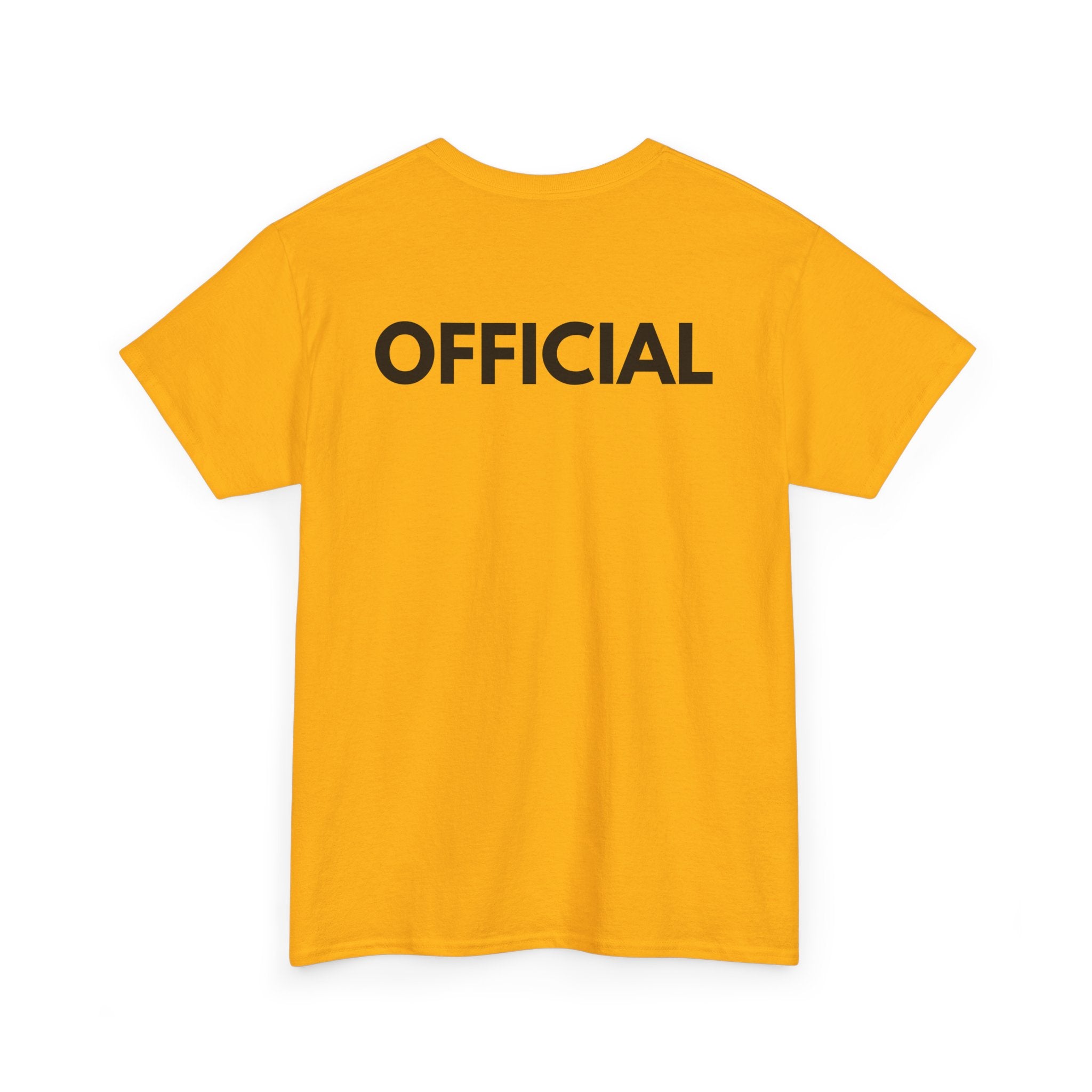 Official T-Shirt | Pro Referee, Umpire & Staff Back-Print Tee 🏁