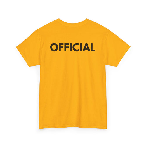 Official T-Shirt | Pro Referee, Umpire & Staff Back-Print Tee 🏁