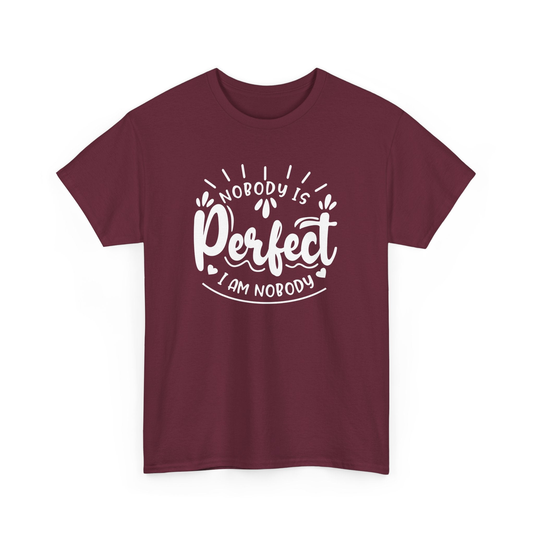 Nobody is Perfect – I Am Nobody, Funny T-Shirt