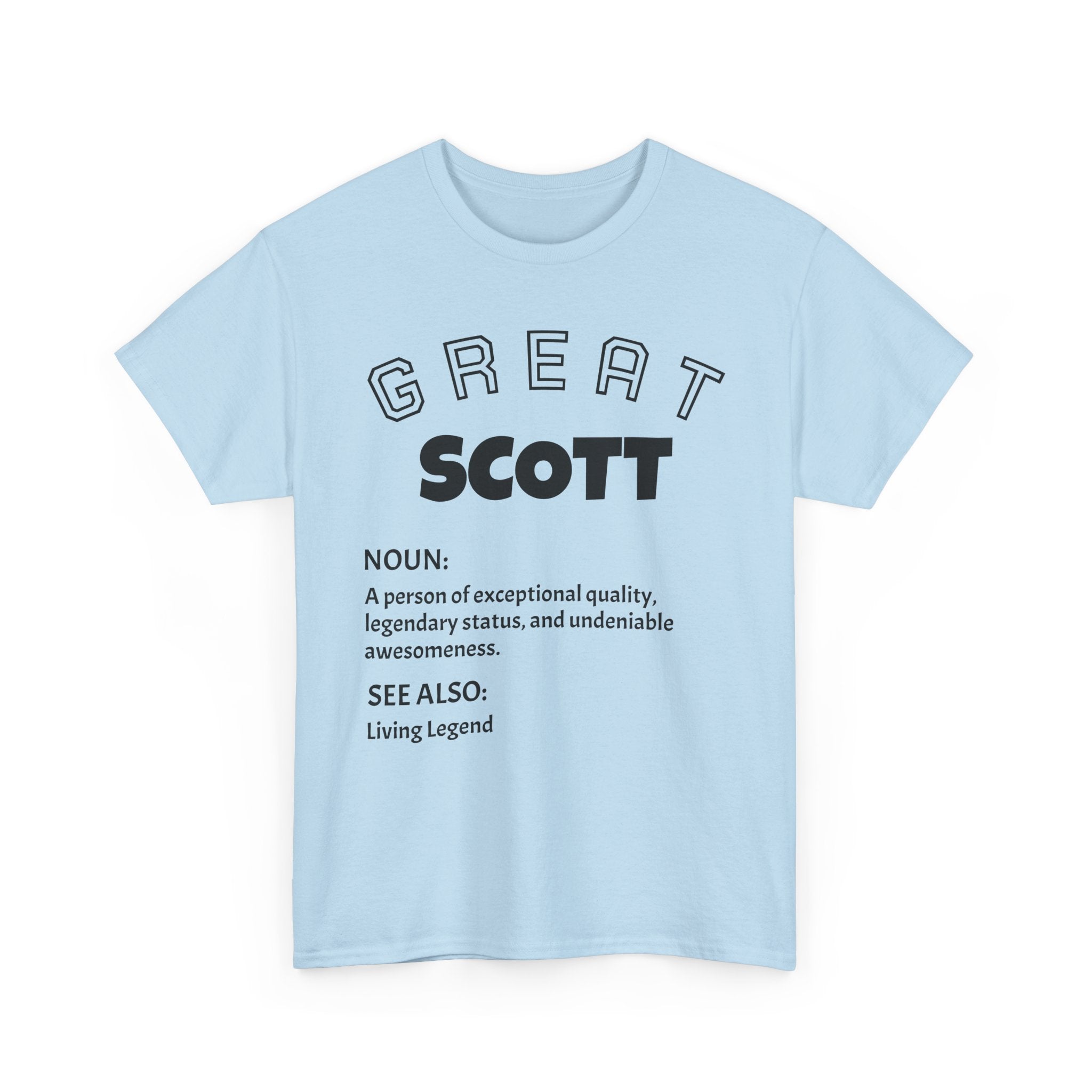 Custom Name Definition T-Shirt | Personalised Living Legend Tee 👤✨