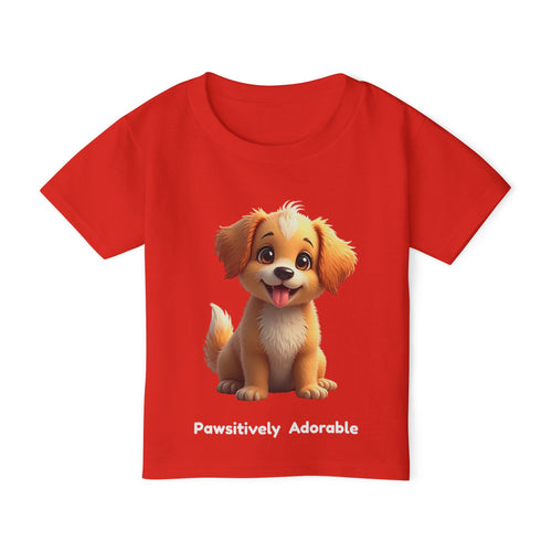 Kids T-Shirt – Pawsitively Adorable Dog Tee | Cute Puppy Shirt 🐶💖