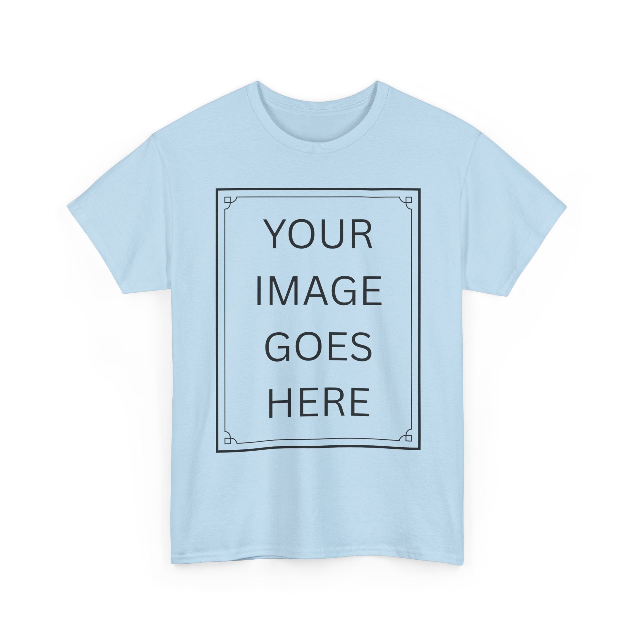 Custom Photo T-Shirt | Upload Your Own Full-Print Image 📸👕