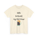 Hello Darkness My Old Friend T-Shirt | Funny Dark Beer Tee 🍺