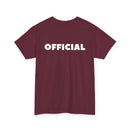Official Unisex T-Shirt (Back Print)