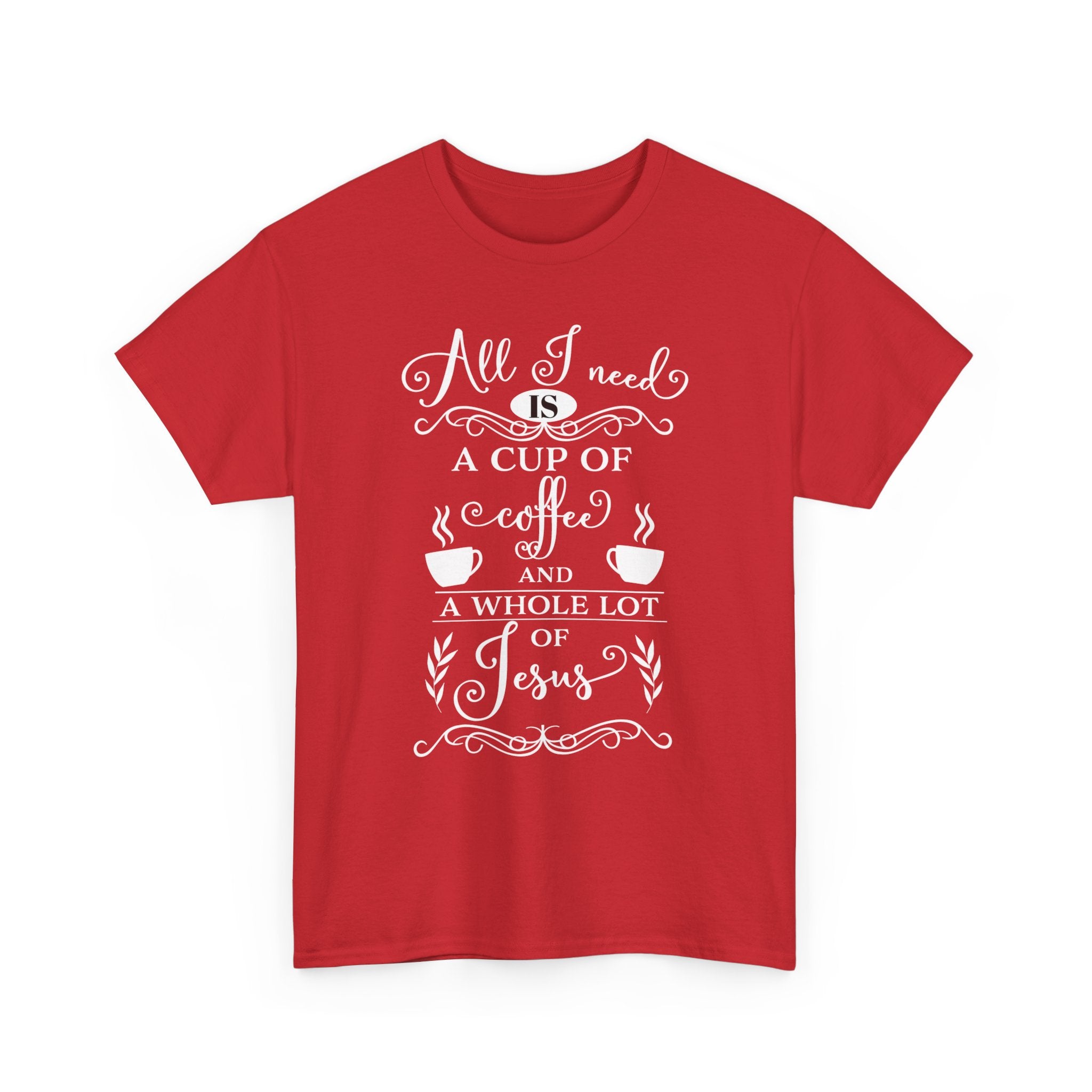 Coffee & Jesus T-Shirt – Faith & Caffeine Lover Tee