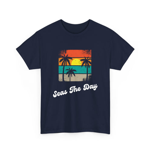 Seas the Day T-Shirt – Nautical Ocean-Inspired Motivational Tee