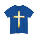Fides • Spes • Caritas Crucifix T-Shirt ✝️ Faith, Hope & Charity| Religious T-Shirt 🙏