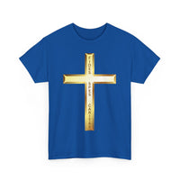 Fides • Spes • Caritas Crucifix T-Shirt ✝️ Faith, Hope & Charity| Religious T-Shirt 🙏