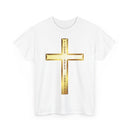 Fides • Spes • Caritas Crucifix T-Shirt ✝️ Faith, Hope & Charity| Religious T-Shirt 🙏