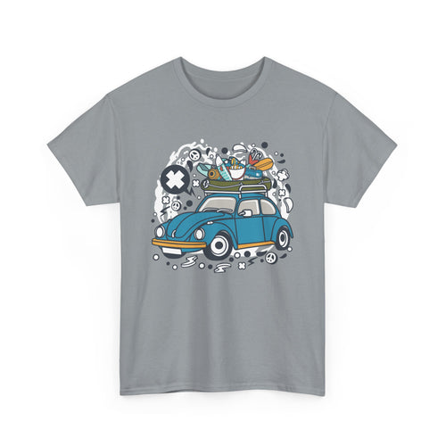 Fishing Tour VW Beetle T-Shirt – Fishing & Peace Vibes