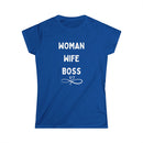 Woman Wife Boss T-Shirt – Celebrate Your Power