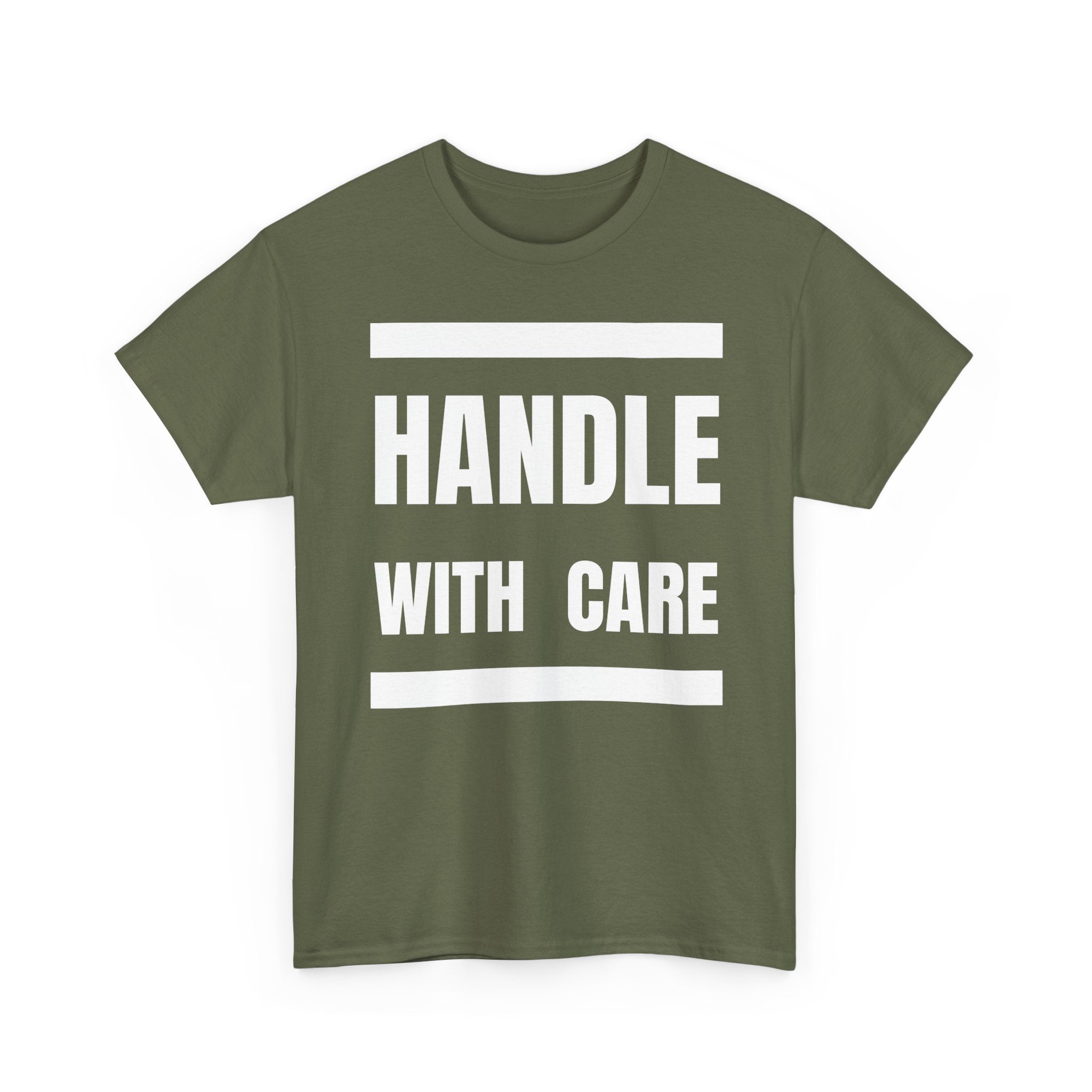 Handle With Care T-Shirt | Fragile Personality Funny Tee ⚠️👕