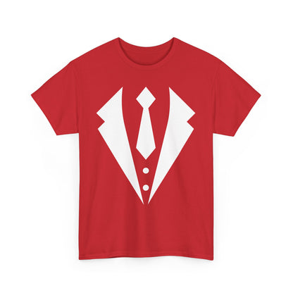 Tuxedo T-Shirt – Classic White Tie Dinner Jacket Illusion