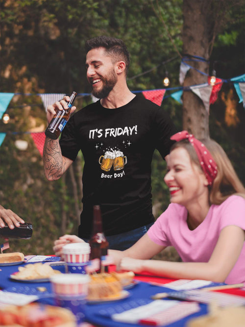 It’s Friday Beer Day T-Shirt – Funny Weekend Tee