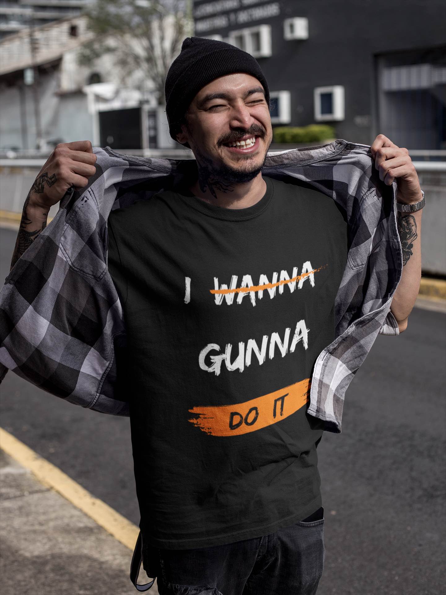 I Wanna Gunna Do It, Inspirational Unisex T-Shirt