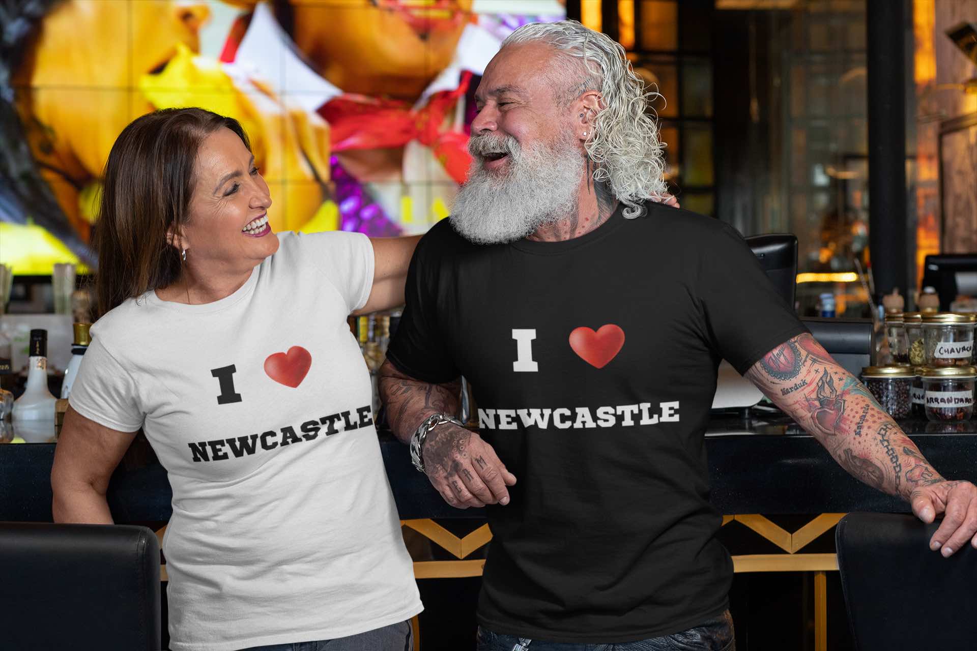 I Love [City Name] Custom Unisex T-Shirt