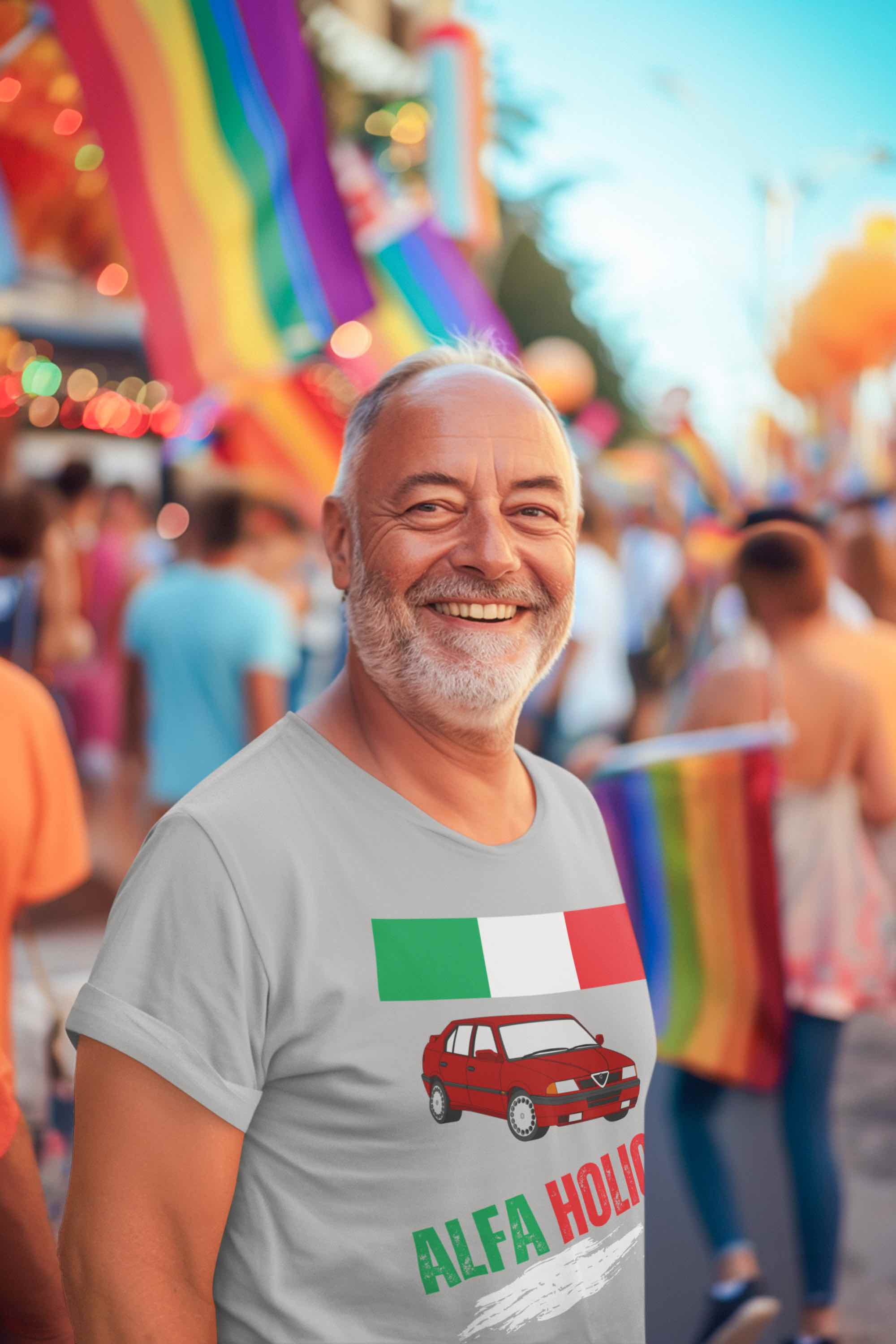 Alfa Holic T-Shirt for Alfa Romeo Enthusiasts