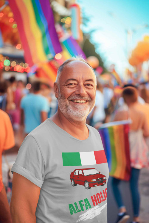 Alfa Holic T-Shirt for Alfa Romeo Enthusiasts