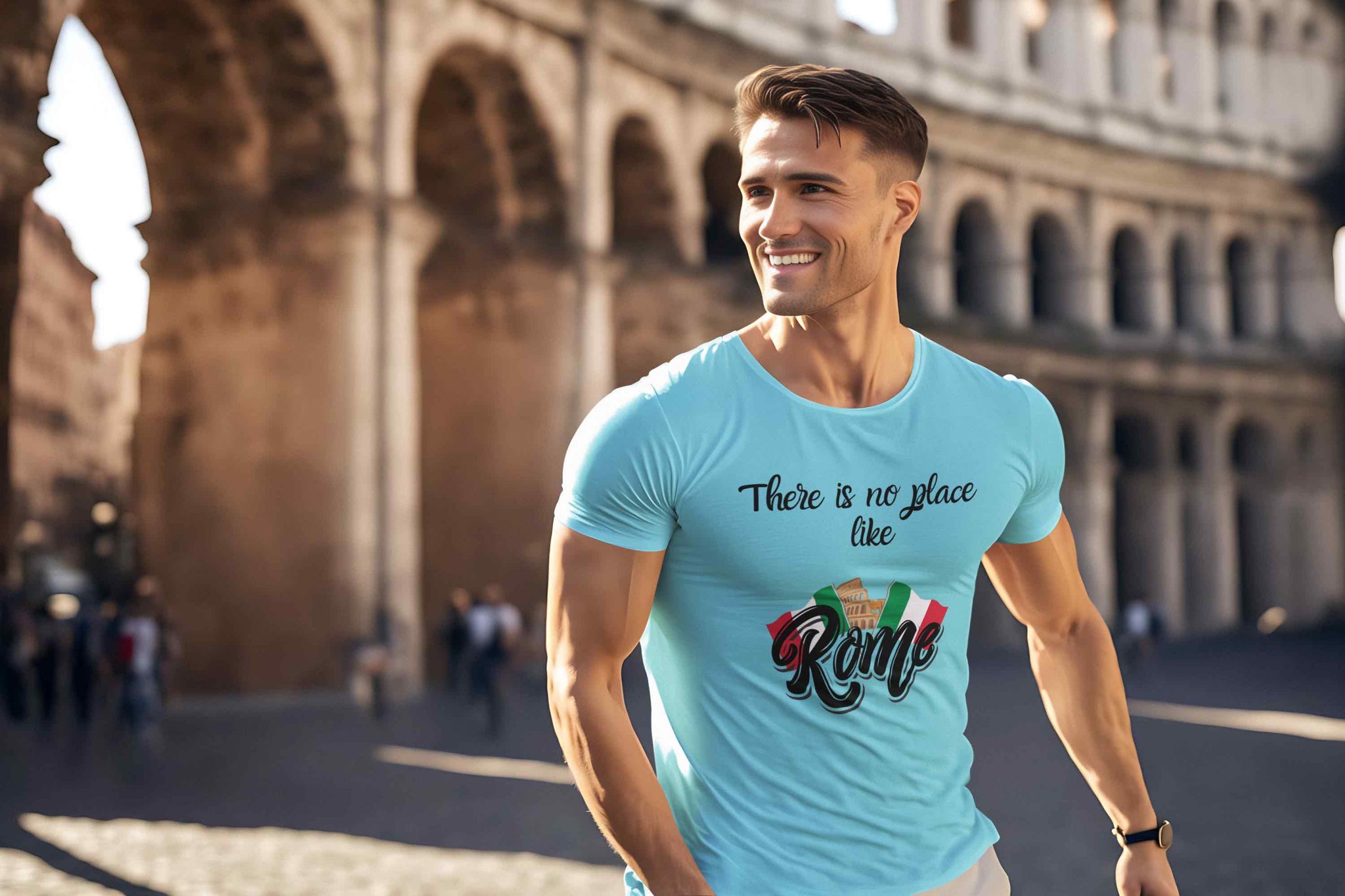 There Is No Place Like Rome T-Shirt – Celebrate Your Love for Italy