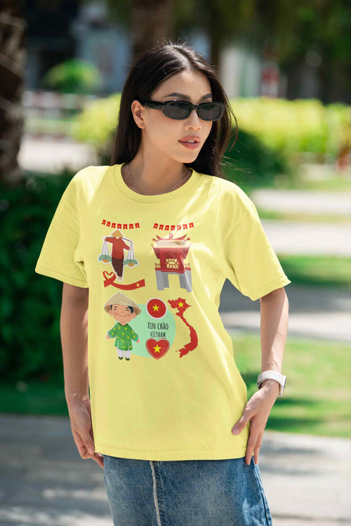 Xin Chao Vietnam T-Shirt – Celebrate Vietnamese Culture