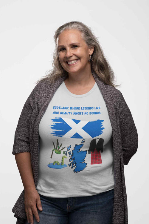 Scotland T-Shirt – Where Legends Live and Beauty Knows No Bounds