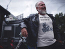 Funny Biker T-Shirt – Obviously, No One Else Could Take Him to School Today