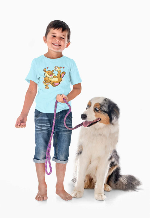 Playful Dogs Kids T-Shirt – Fun and Adorable Design