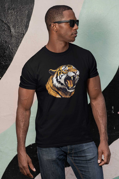 Roaring Tiger T-Shirt – Fierce and Bold Design