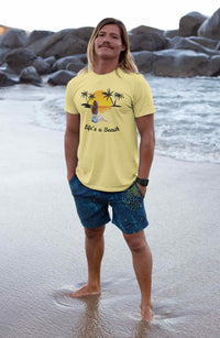 Life's a Beach T-Shirt | Fun & Relaxed Summer Vibes