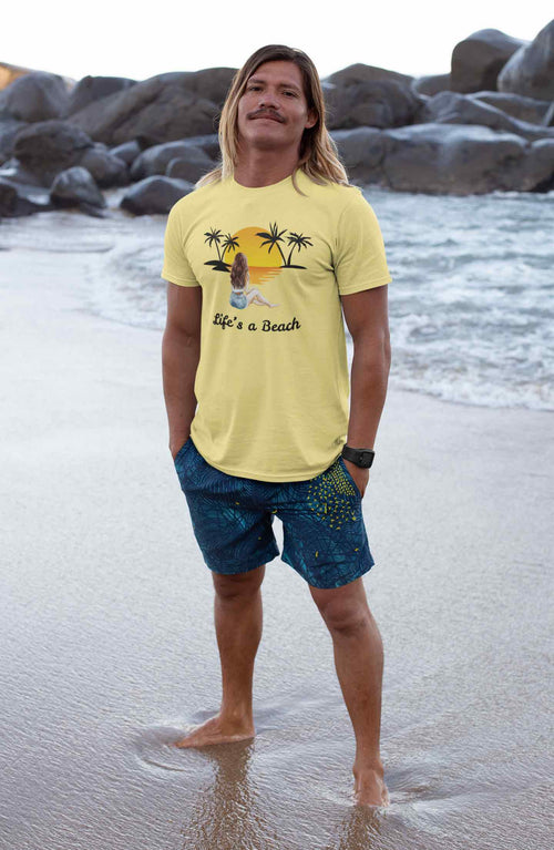 Life's a Beach T-Shirt | Fun & Relaxed Summer Vibes