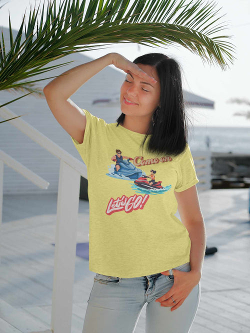 Come On Let's Go Jet Ski T-Shirt | Adventure-Inspired Design
