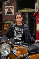 Custom Garage Unisex T-Shirt - Service & Repair Since 1987 with V-Twin Engine