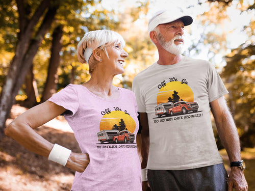Caravan T-Shirt | "No Return Date Required" Freedom Tee 🛣️