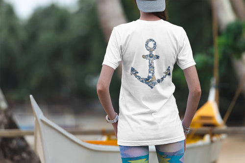 Nautical Anchor T-Shirt | Maritime Symbols Design