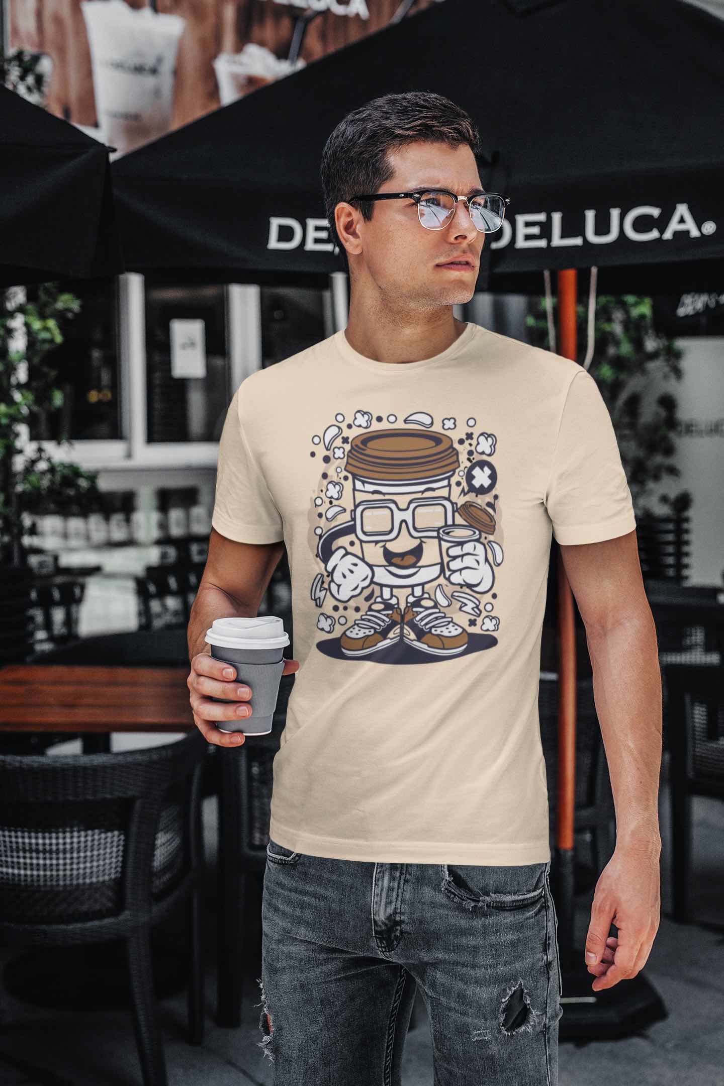 Coffee Head T-Shirt – Funny Coffee Lover Design