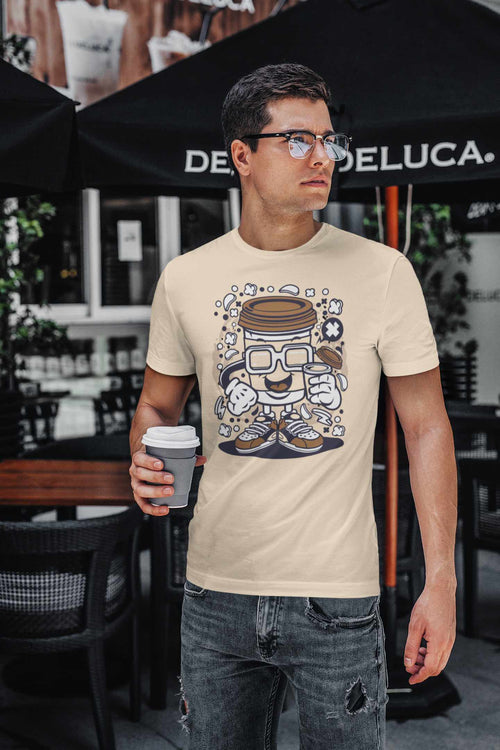 Coffee Head T-Shirt – Funny Coffee Lover Design