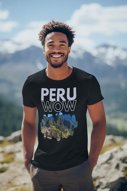 Peru Wow T-Shirt – Machu Picchu Adventure Design
