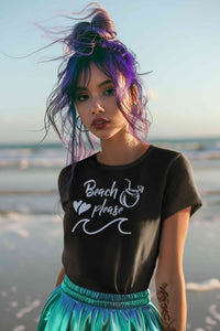 Beach Please T-Shirt – Fun Summer & Vacation Tee