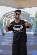 I’m Sarcastic Because Punching People Is Frowned Upon T-Shirt – Funny Attitude Tee
