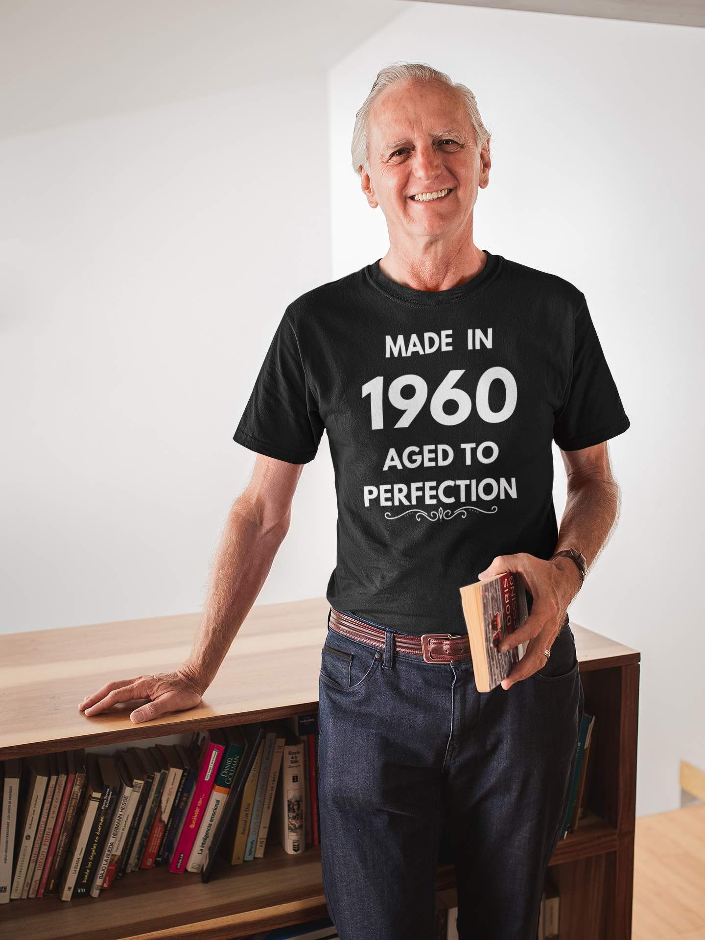 Made in 1960 Aged to Perfection | Custom Birthday Year T-Shirt