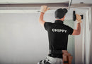 Chippy Unisex T-Shirt (Back Print) | Great Carpenter T-Shirt