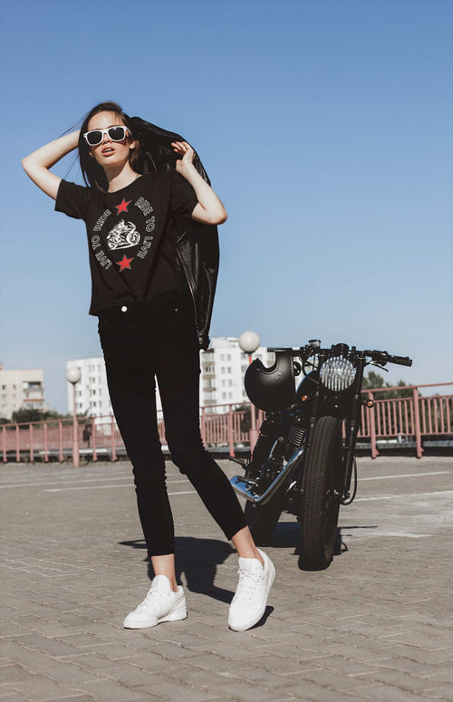 Live to Ride, Ride to Live | Sports Bike T-Shirt