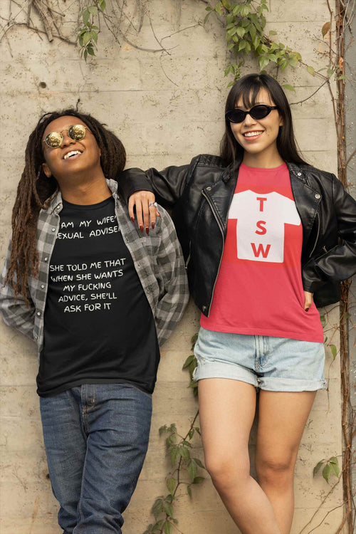 I Am My Wife's Sexual Adviser T-Shirt – Funny Husband Tee