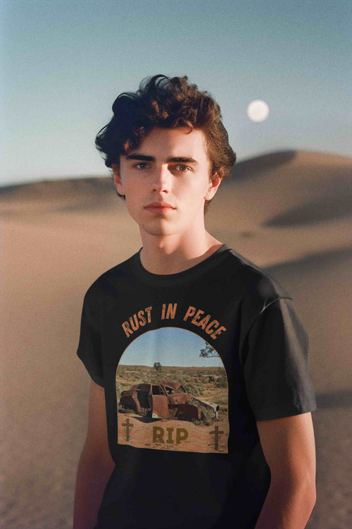 RIP - Rust in Peace T-Shirt – Vintage Car Tribute