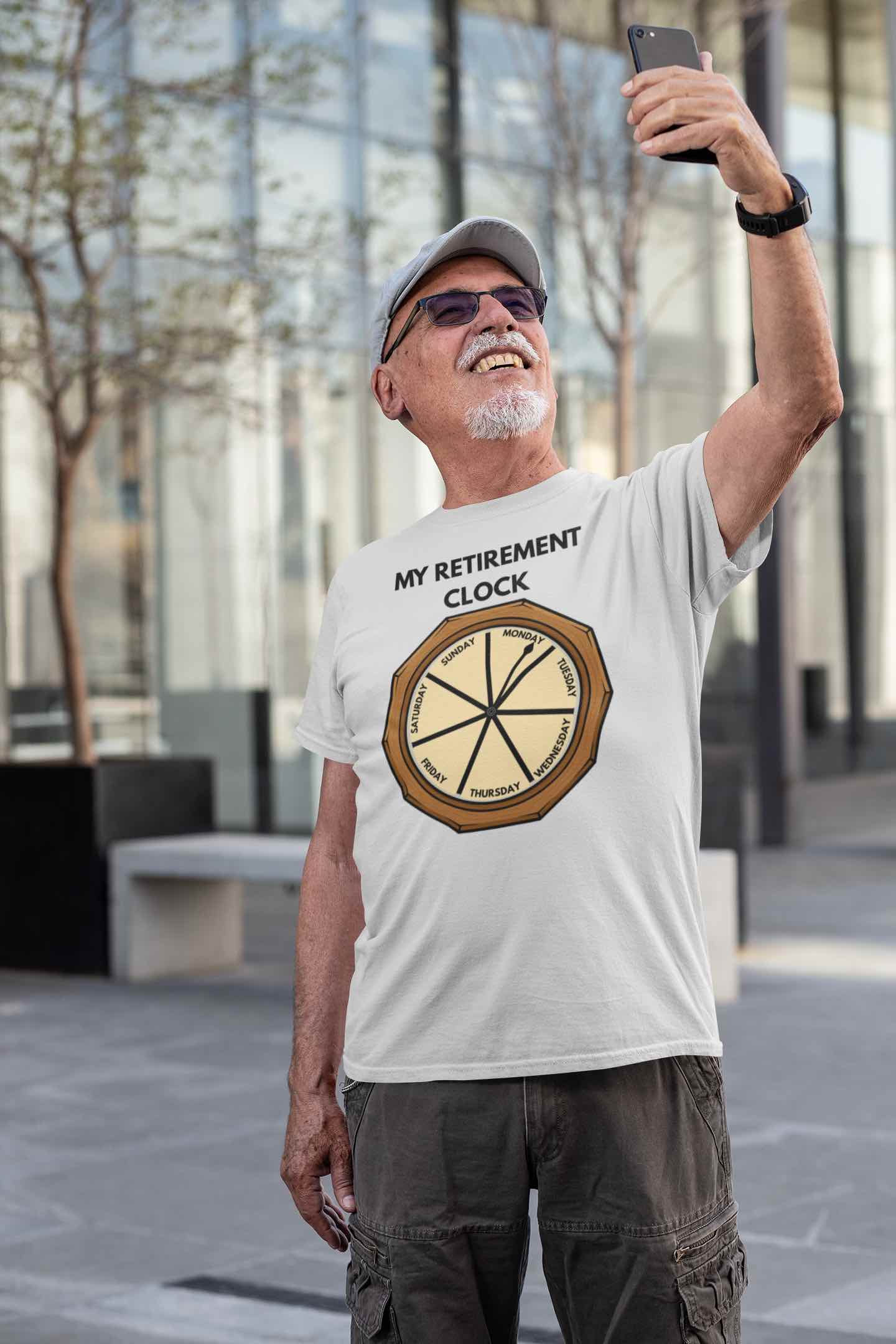 My Retirement Clock T-Shirt – Funny Retirement Gift