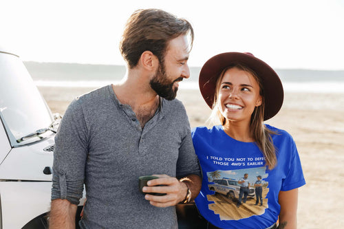 Bogged Police 4WD T-Shirt – I Told You Not to Defect Those 4WDs