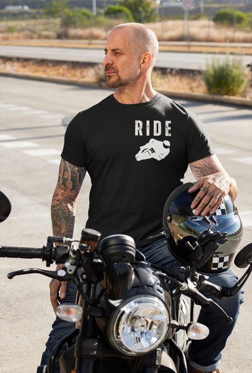 Don’t Like My Riding? Funny Rude Motorcycle T-Shirt | Back and Front Print